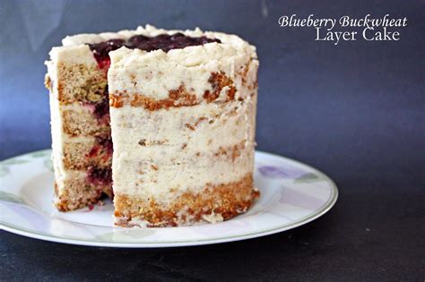 Vegan blueberry buckwheat cake | How to Philosophize with Cake