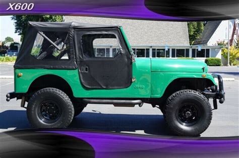 Green Jeep CJ7 Restored with 386 Miles available now! - Classic Jeep CJ7 Restored 1977 for sale