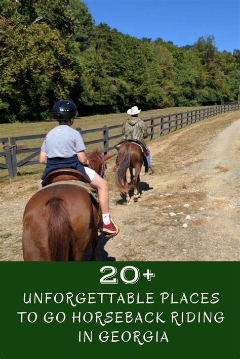 HORSEBACK RIDING NEAR ME: 20+ UNFORGETTABLE GEORGIA TRAIL RIDES ...