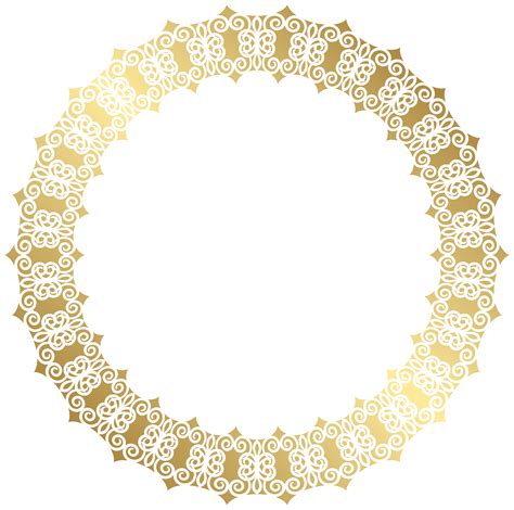 0 Result Images of Transparent Background Gold Circle Frame Png - PNG ...