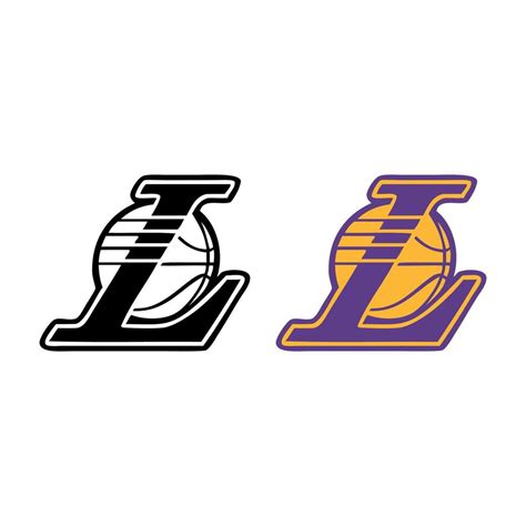 Lakers logo vector white background 26377389 Vector Art at Vecteezy