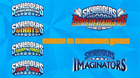 Ranking All Skylanders Games - YouTube