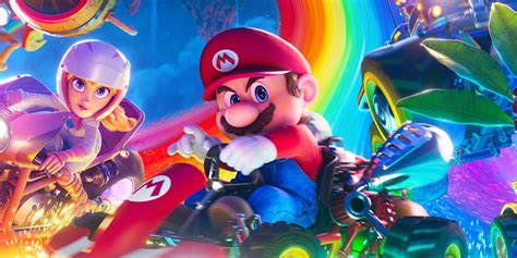 Super Mario Bros Movie Trailer Reveals Extended Rainbow Road Race ...