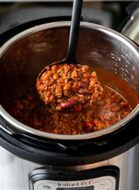 Best Instant Pot Chili Recipe - I Wash You Dry