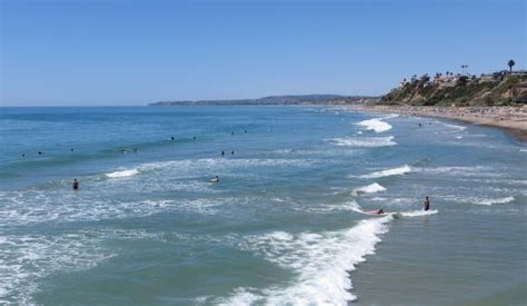 San Clemente Pier City Beach in San Clemente, CA - California Beaches