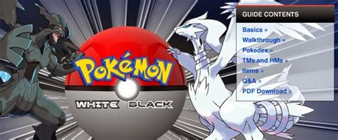 Pokemon Black Pokedex - Best Flash Games