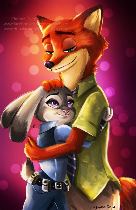 Judy Hopps and Nick Wilde by ChelseaFavre on DeviantArt