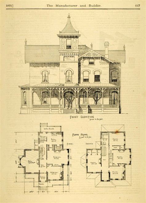 Victorian Era House Floor Plans - floorplans.click