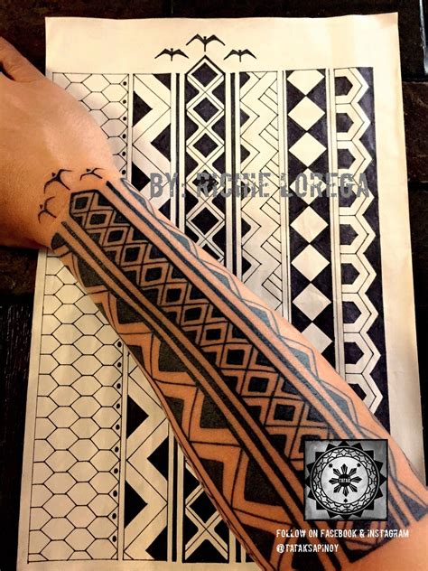 Contemporary Filipino Tribal Tattoo design by: Richie Lorega ...