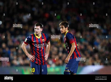 Lionel messi free kick barcelona hi-res stock photography and images ...