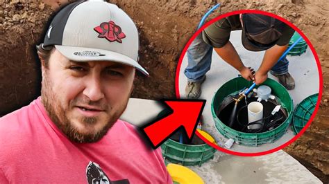 Aerobic Septic System Installation Gone WRONG? OSHA Don't Watch This Video! - YouTube
