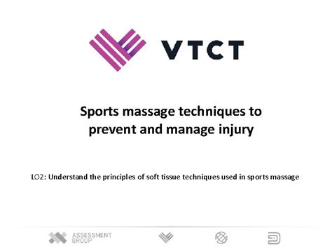 Sports massage techniques to prevent and manage injury