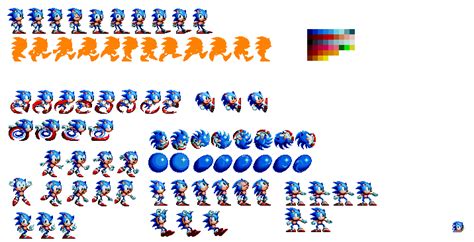 Mania Sonic Sprites (Retired) by Alex13Art on DeviantArt