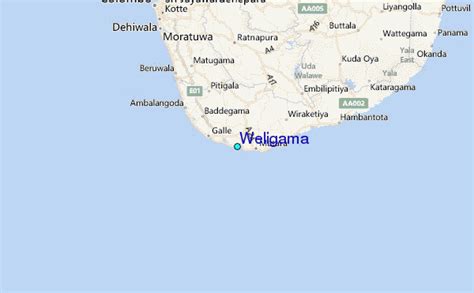 Weligama Tide Station Location Guide