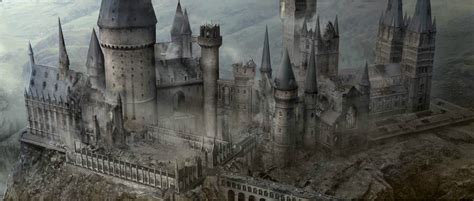 Harry Potter Concept Art Hogwarts