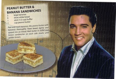 Elvis Presley Peanut Butter and Banana Sandwiches in 2020 | Banana ...