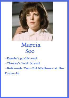 Marcia Trading Card~ The Outsiders by jasmineweasley on DeviantArt