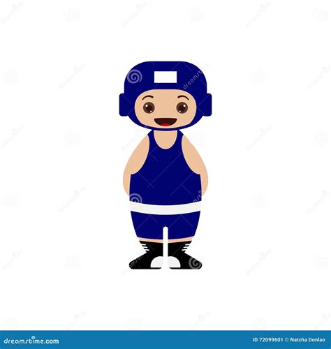 Cartoon Character of Boxer Illustration Stock Illustration ...