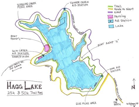 Forever Pace: Hagg Lake 50K - Hagg Lake, OR - April 19 2011