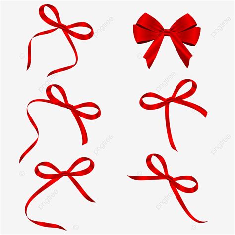 Bow Red Ribbon Vector Design Images, Red Bow Ribbon, Ribbon Clipart, Bow, Ribbon PNG Image For ...