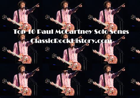 Top 10 Paul McCartney Solo Songs - ClassicRockHistory.com