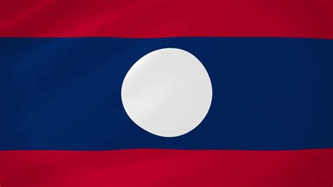 Laos Waving Flag Realistic Animation Video 33671184 Stock Video at Vecteezy