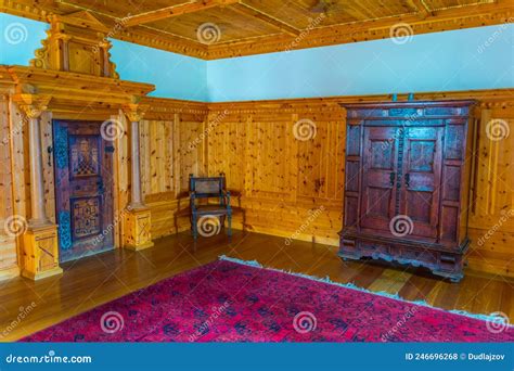 WERFEN, AUSTRIA, JULY 2, 2016: View of an Interior of the Hohenwerfen Castle in Austria....IMAGE ...