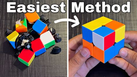 How to Assemble a 2x2 Rubik’s Cube “Easiest Method” - YouTube