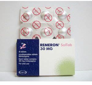 Remeron soltab 30mg Tablets - Rosheta