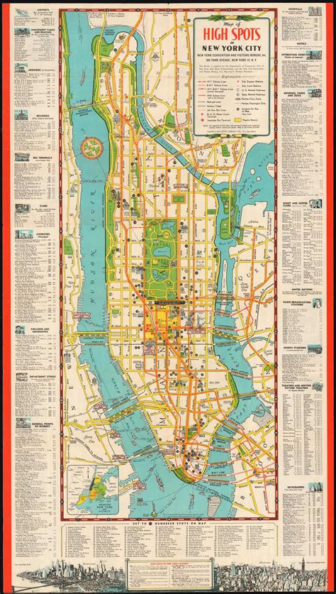 New York Bridges Map - Virgin Islands Map