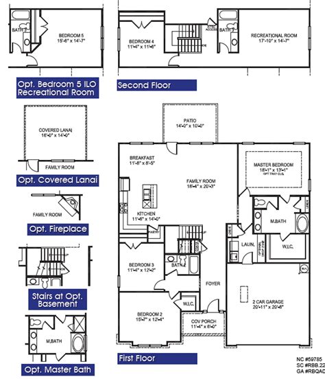 Greenville, SC New Construction Home for Sale - 2604 Floorplan with Basement by Adams Homes