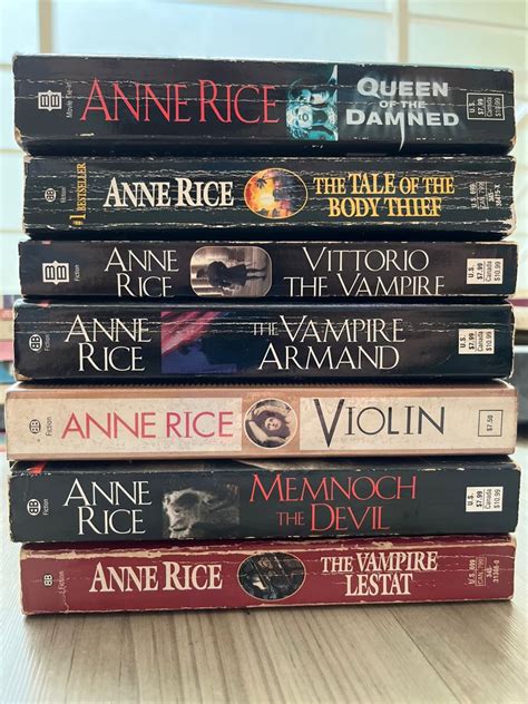 Anne Rice Books, Hobbies & Toys, Books & Magazines, Fiction & Non-Fiction on Carousell