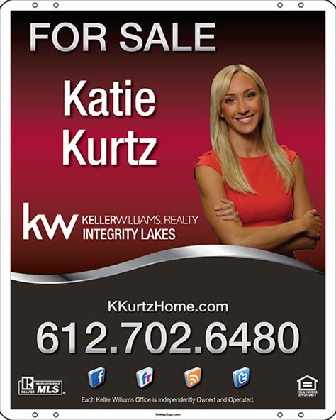 Keller Williams Real Estate Sign Gallery - Oakley Signs & Graphics ...