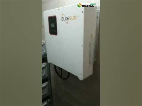 Bluesun Hybrid Solar Inverter - YouTube