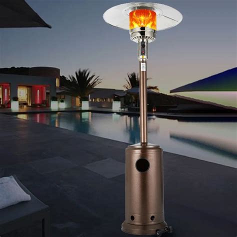 Outdoor Patio Gas Heater 4,6000BTU Outdoor Heater Propane Gas Portable ...