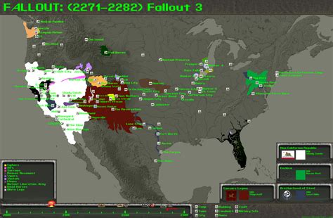 Fallout World Map