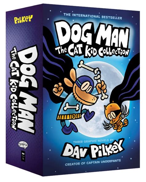 Dog Man: The Cat Kid Collection (Books #4-6) by Dav Pilkey - Boxed Set ...