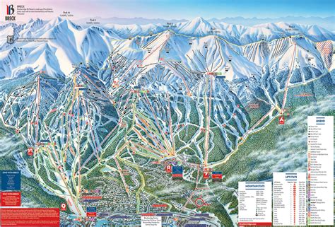 Breckenridge Resort Trail Map | SkiCentral.com