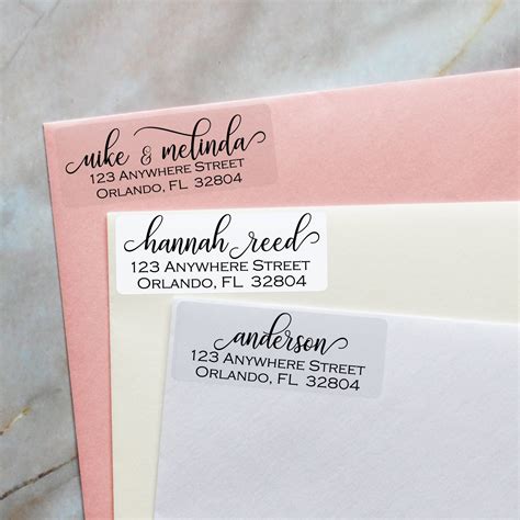 Return Address labels Wedding Address Labels Return Address Label Clear Labels Custom Address ...