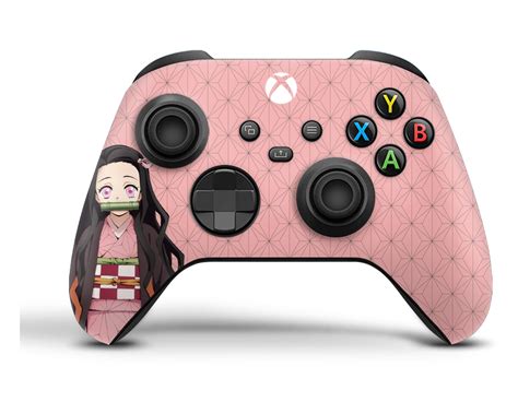 Demon Slayer Nezuko Cute Pink Xbox Series X & S Controller Xbox Series Controller Skin – Anime ...