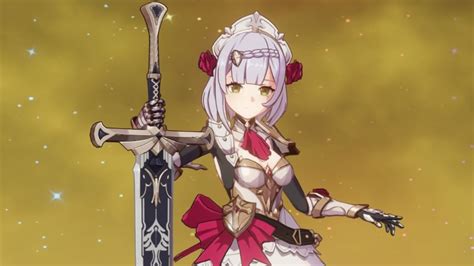 Genshin Impact Noelle Guide: Ascension Materials, Weapons, Artifacts