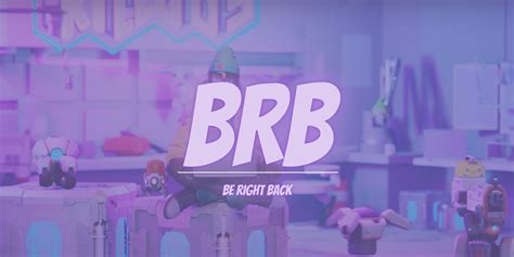 ArtStation - Be right Back twitch scene banner