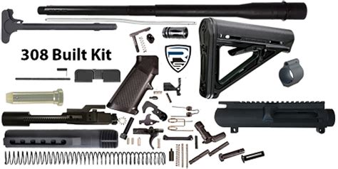 .308 16" Complete Rifle Build Kit - 15" MLOK Handguard - 7.62 x 51 Nato ...