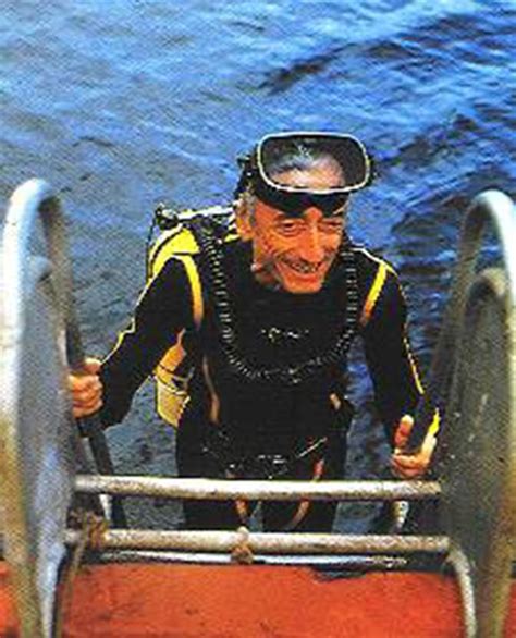 The Man Himself - Jacques Yves Cousteau - Inventor of the Aqua Lung, underwater explorer and ...