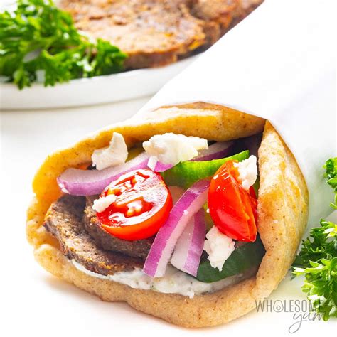 EASY Gyro Meat Recipe: How To Make Gyros | Wholesome Yum