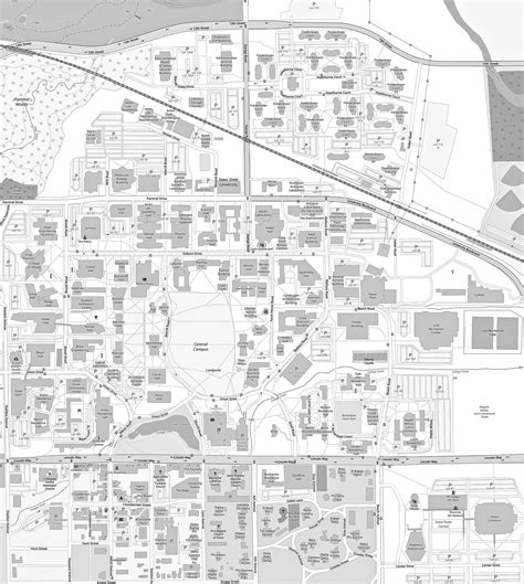 Iowa State University Campus Map