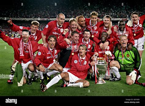 Man utd 1999 champions league hi-res stock photography and images - Alamy