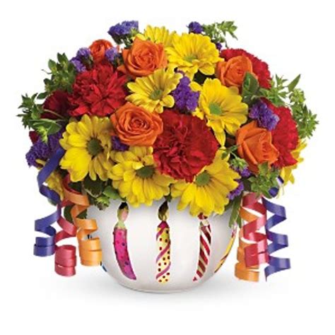 Teleflora's Brilliant Birthday Blooms Montgomery, AL Florist - Flowers ...