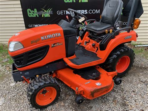 60IN KUBOTA BX2660 COMPACT TRACTOR W/ 25.5HP DIESEL!! 4X4! 212 HOURS!! - Lawn Mowers for Sale ...