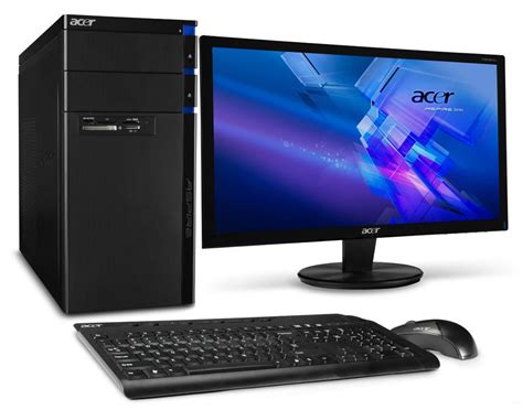 Amazon.com : Acer AM3400-B4052 20-Inch Desktop (Black) : Desktop ...